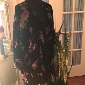 NWOT Daniel Rainn Burnout Duster